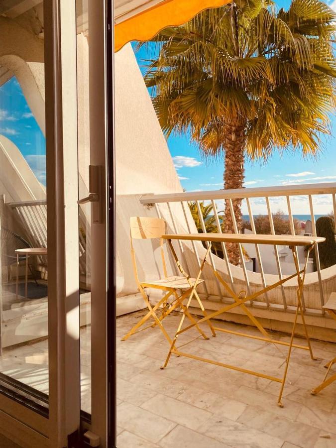 Le Cali, P2 Cabine Dans Une Residence Avec Piscine, Vue Mer Et Parking Prive La Grande-Motte Zewnętrze zdjęcie